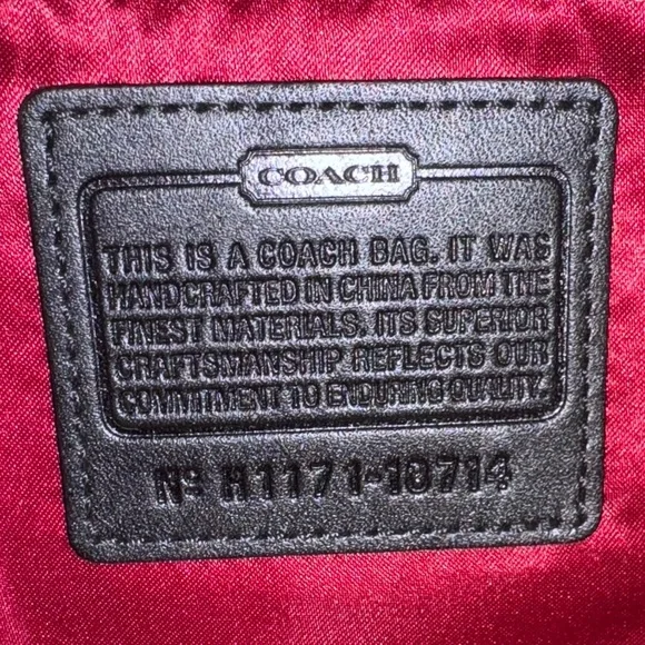 Coach Poppy Handbag NWOT - Picture 10 of 12